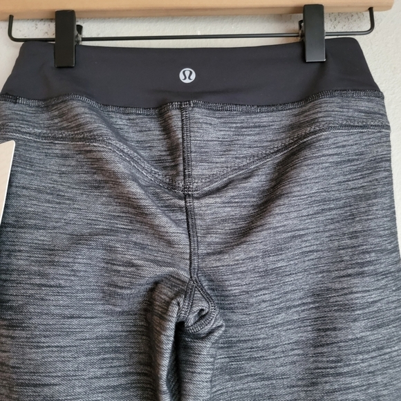 Lululemon Forme Pant in Rose Herringbone Black size 2 NWT - Picture 8 of 10